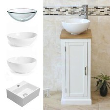 Solid Oak Top Bathroom Vanity