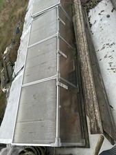3 Large Polycarbonate Treble Cold frames Collection Near Maldon Essex 