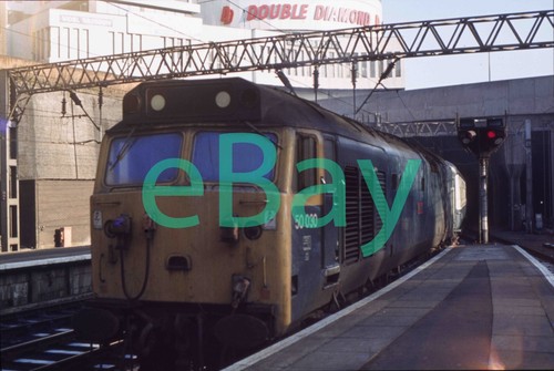 35mm railway slide class 50 - railway,