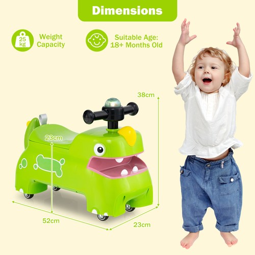 Dinosaur ride car kids led - ride,