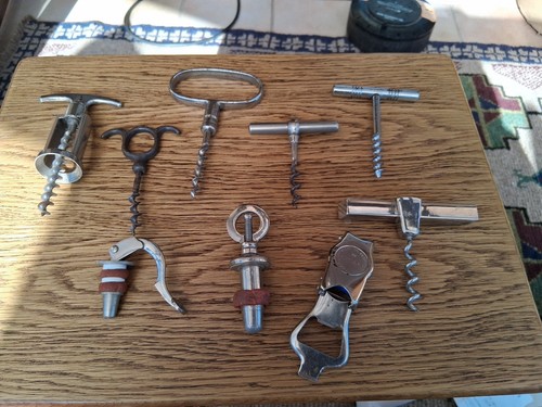 Vintage metal corkscrews 6 - x,
