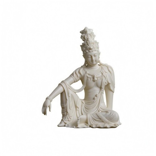 Seated guanyin statue - guanyin,