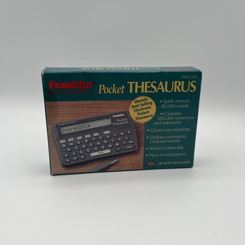 Franklin pocket thesaurus - franklin,