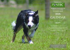 2026 Calendar for FOSTBC Border Collie Dog Rescue Charity