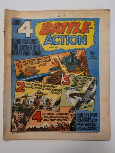 Battle action comic 11th - battle, comic,