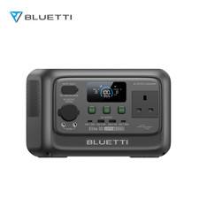 BLUETTI Elite 30 V2 288Wh 600W Portable Power Station Solar Generator for Trip