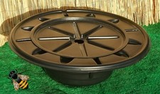Pebble pool fountain - pebble, garden