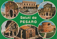 PESARO, Italy - Vintage POSTCARD