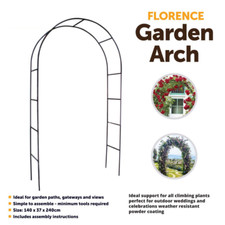 Metal Garden Arch Rose Plant