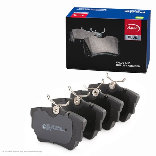 Apec rear brake pads - apec, vw