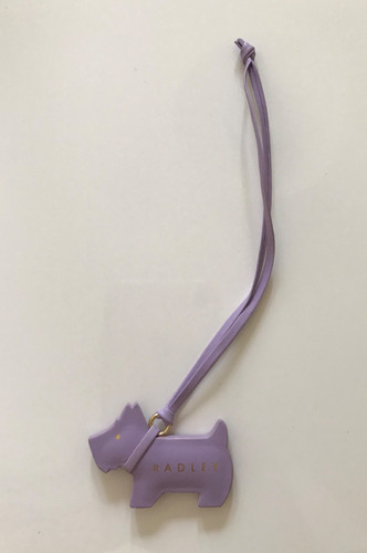 Radley leather bag charm - leather,