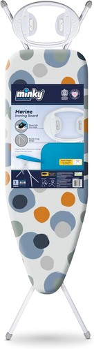 Minky marine ironing board - marine,
