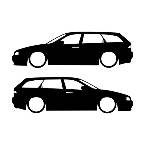 Set car decal - of, 2