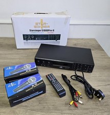Star Singer S1000Pro-II Professional HDMI Karaoke Player Recorder + 2 Mics 