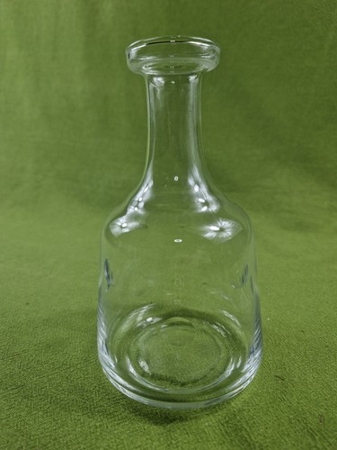 Vintage french glass decanter - glass,