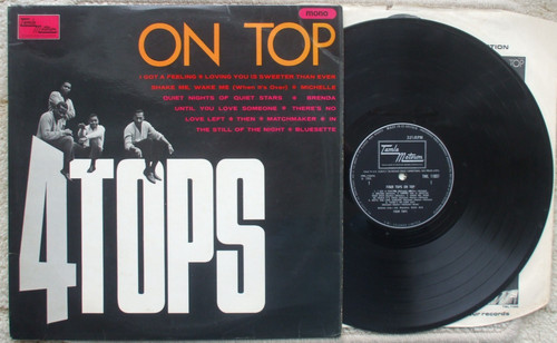 Four tops top vg vinyl - four, on