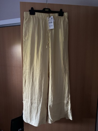 Zara yellow linen - zara, style