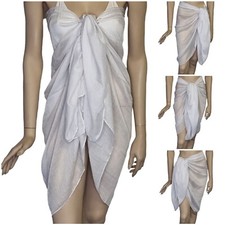 Glitter Beach Sarongs Skirt Wrap Cover Up Sarong One Size Fits Most