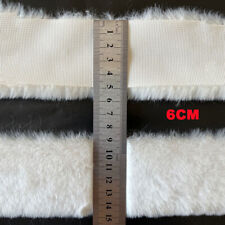 2 Meter Faux Rabbit Fur White