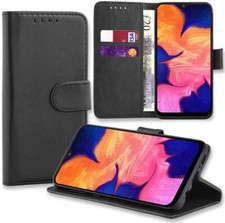 BLACK WALLET Leather Case