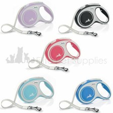 Flexi Dog Lead Comfort Tape Retractable Reflective 3m, 5m or 8m