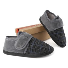 Tiestra Mens Wide Fit Slippers