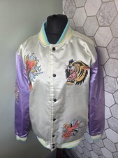 Reason NYC Satin Bomber Jacket