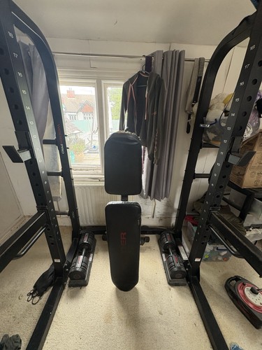Weider 7500 bench - bench/squat, rack