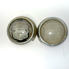 Vintage NASH Old Car Part  Ornament Emblem Light  Accessory Hotrod Art Shop Deco