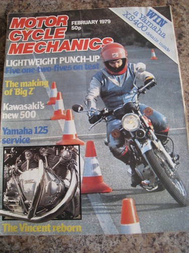 Motor cycle mechanics feb 1979 - cycle,