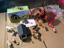 SCHLEICH FARM WORLD 42376 LAVA DRAGON 70138 MOUSE D-73527 LEOPARD HORSE BRITAINS