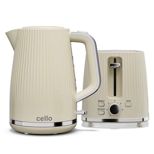 Cello cream kettle - kettle, toaster
