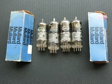 4 x Mullard Audio Valves