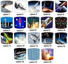 NASA Space Rockets Ceiling Lampshade Table Lamp shades Pendant lampshades