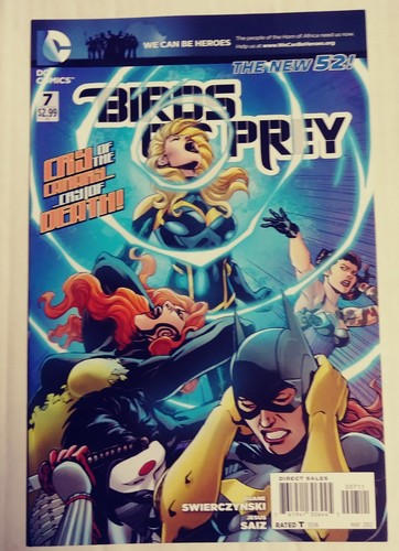 Birds prey dc comics - of,