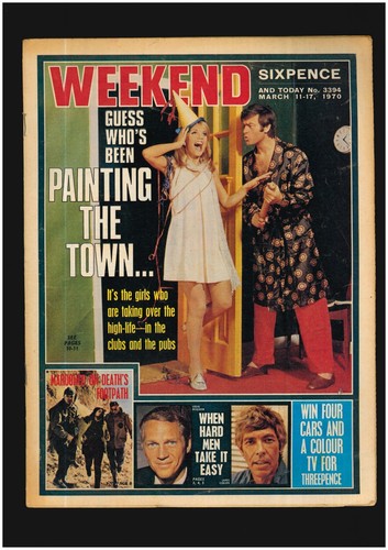 Weekend magazine back - back, issues