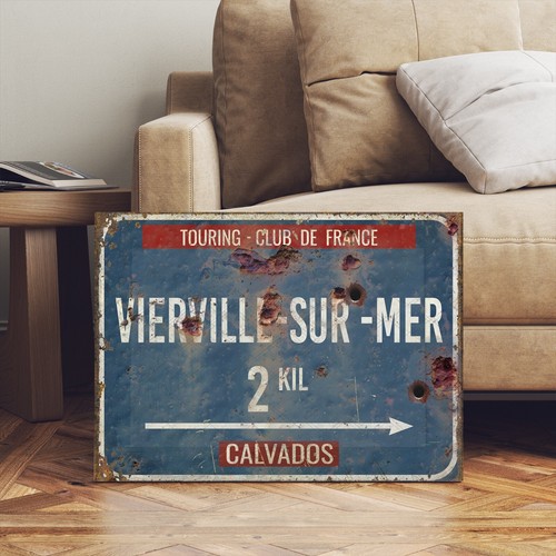 Vintage style ww2 normandy - vintage,