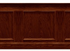 Dolls house wainscot quality - house,