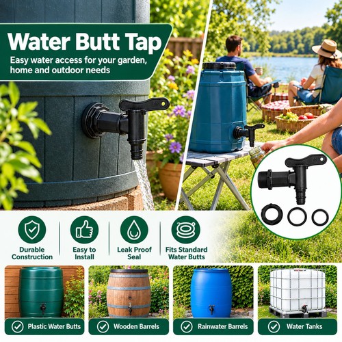 Water butt tap hozelock - tap,