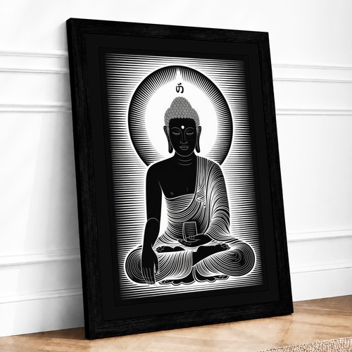 Buddha meditation japandi - meditation,