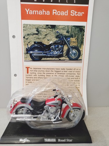New maisto yamaha road - new,