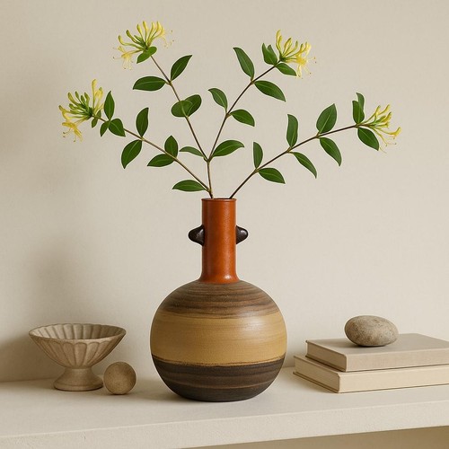 Malaika round stone effect - round,