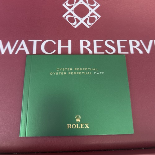 Rolex oyster perpetual booklet - rolex,