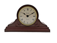 Westclox Warwick Faux Wood