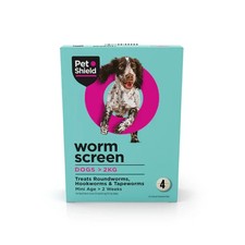Worm screen dog - dog:, worming