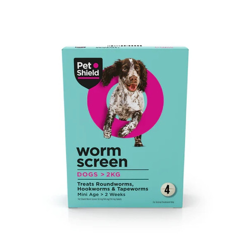 Worm screen dog worming - screen,