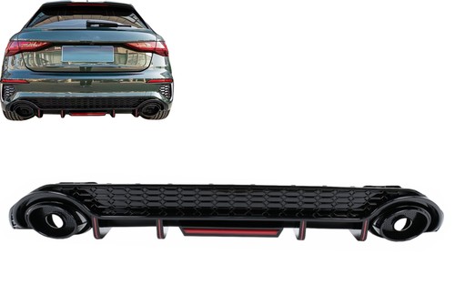 Rear bumper valance diffuser - bumper,