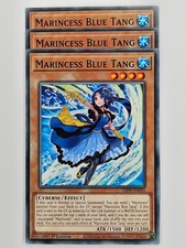 Yu Gi Oh - 3x LED9-EN051 Marincess Blue Tang - Common