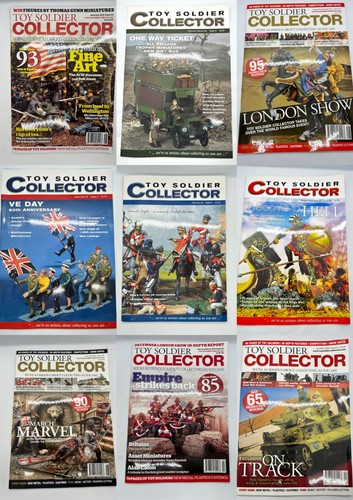 Toy soldier collector - soldier, magazine