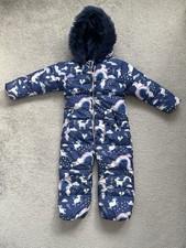 Next Snowsuit 4-5 Years Old Unicorn Design Excellent Condition
